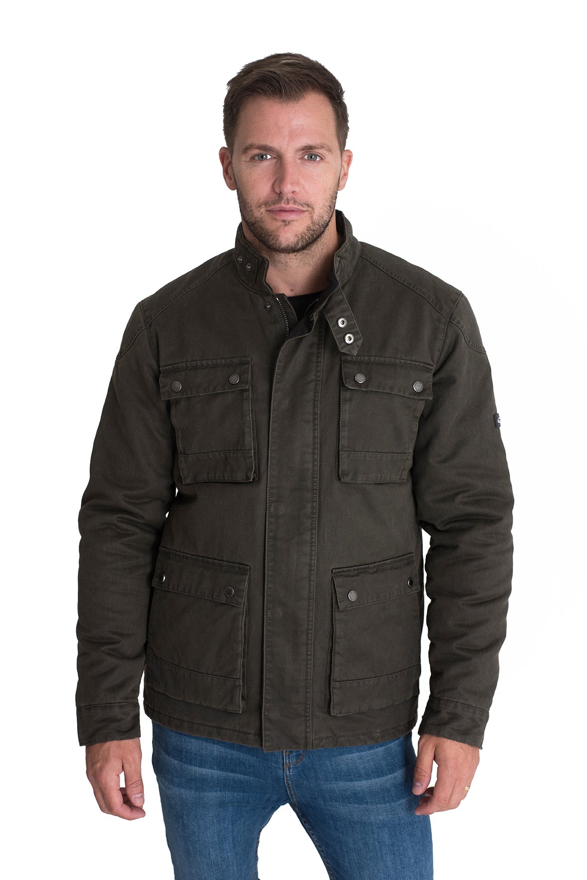 Raging bull waxed field on sale jacket