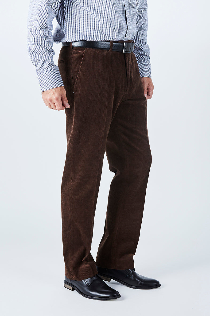 Driver Corduroy Trousers - Elastic