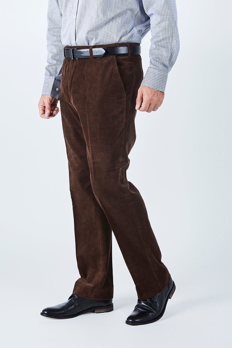 Driver Corduroy Trousers - Elastic