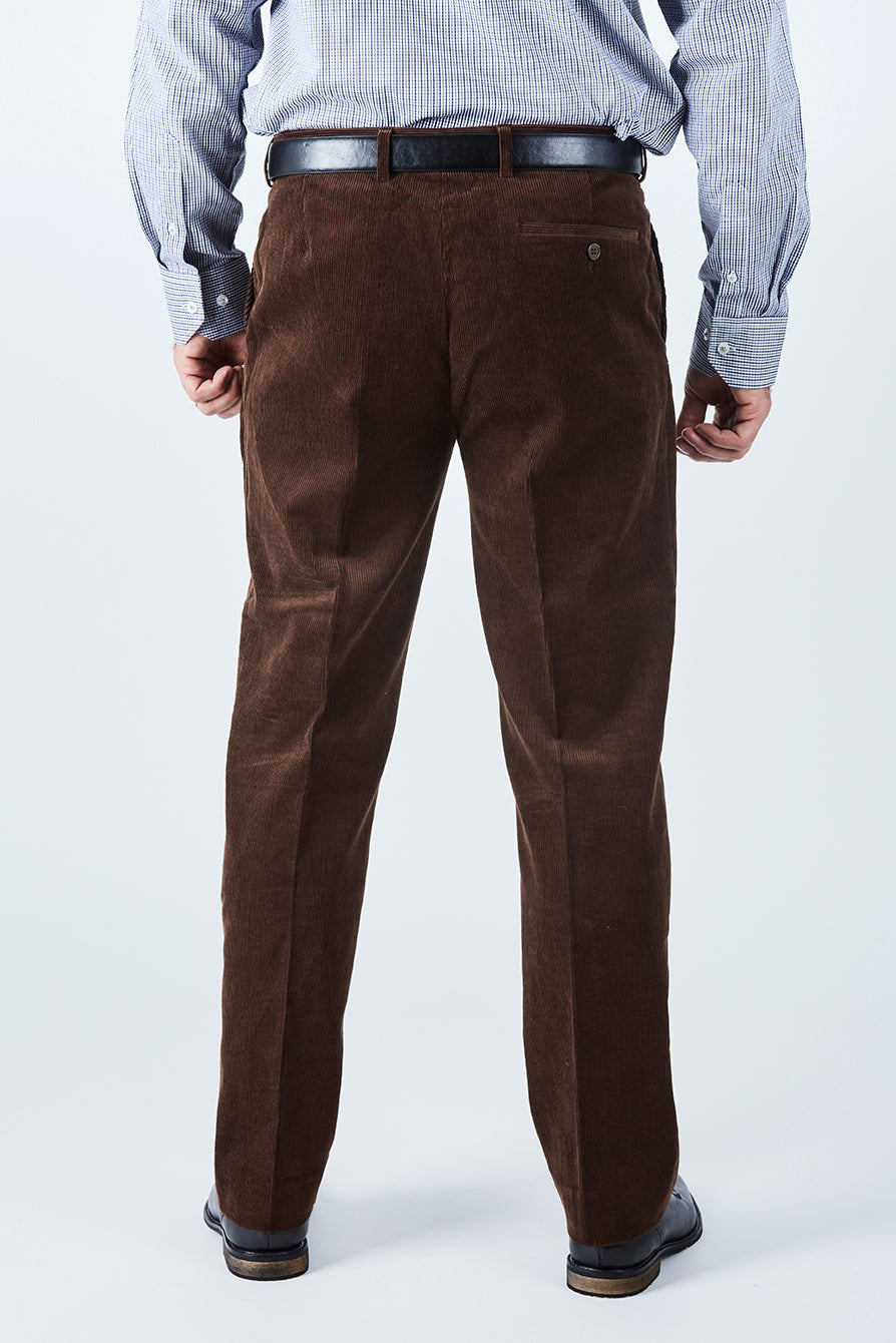 Driver Corduroy Trousers - Elastic